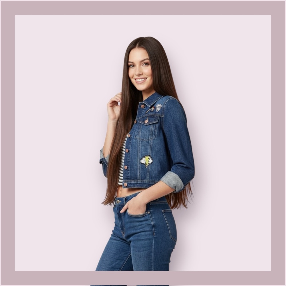The Edit By Seventeen Denim Jacket